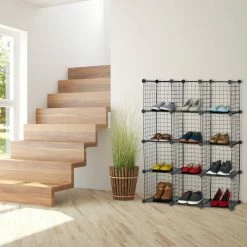 relaxdays Standregal »Steckregal Drahtgitter mit 12 Fächern« -Deutschland Möbel Verkäufe 2024 52922fca 1fcd 507a 9772 985859caca9d