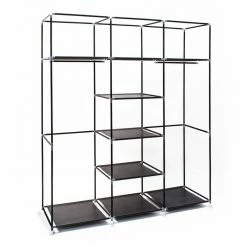 relaxdays Stoffschrank »3 x Stoffkleiderschrank 9 Böden schwarz« -Deutschland Möbel Verkäufe 2024 529497f1 7e91 5aab 9bf2 33bee9167488