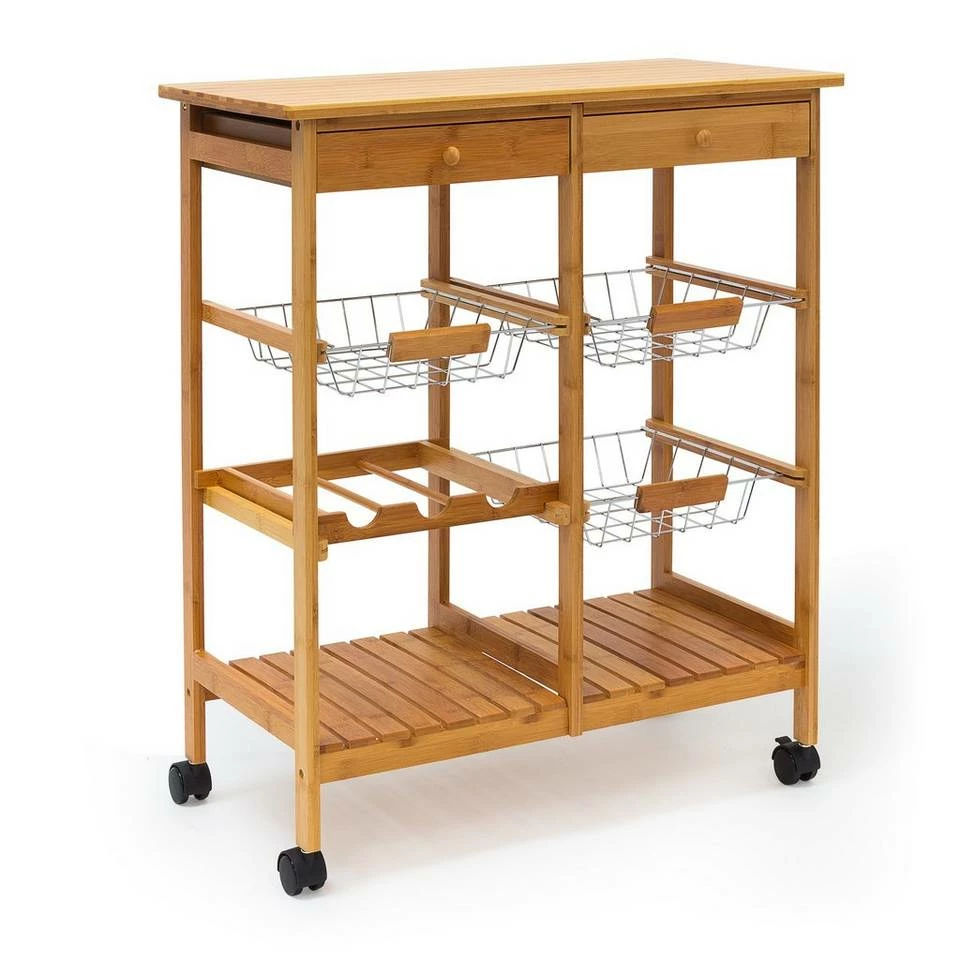 relaxdays Küchenwagen »Küchenrollwagen JAMES XXL mit 3 Körben« 9 relaxdays Küchenwagen »Küchenrollwagen JAMES XXL mit 3 Körben« – Bild 9