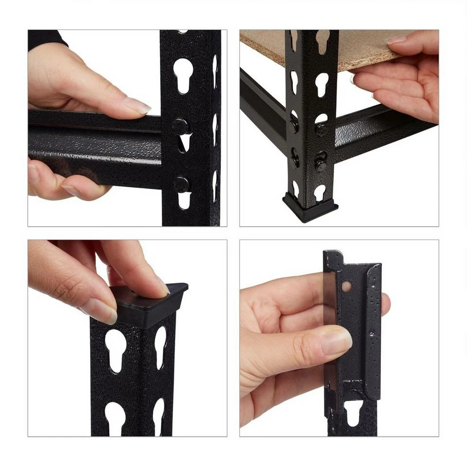 relaxdays Schwerlastregal »Schwerlastregal Stecksystem« 6 relaxdays Schwerlastregal »Schwerlastregal Stecksystem« – Bild 6