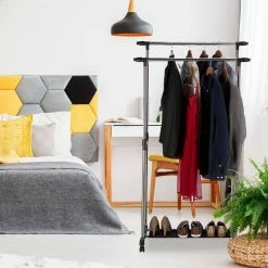 relaxdays Garderobenständer »Rollgarderobe mit 2 Kleiderstangen« 11 relaxdays Garderobenständer »Rollgarderobe mit 2 Kleiderstangen« -Deutschland Möbel Verkäufe 2024 55d8d2d4 35df 5939 9df6 cd6c7f78e481