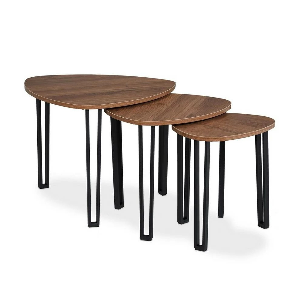 relaxdays Beistelltisch »Beistelltisch 3er Set« 6 relaxdays Beistelltisch »Beistelltisch 3er Set« – Bild 6