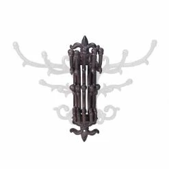 relaxdays Wandgarderobe »1 x Wandgarderobe Vintage braun« -Deutschland Möbel Verkäufe 2024 574780ed 24bf 5b6f b28b afe5f736466f