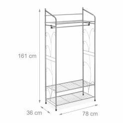 relaxdays Kleiderständer »Kleiderständer mit 3 Ablagen«, Silber Gold, Weiß 15 relaxdays Kleiderständer »Kleiderständer mit 3 Ablagen«, Silber Gold, Weiß -Deutschland Möbel Verkäufe 2024 58777480 6332 5750 b17b 8ab3e93bdc10
