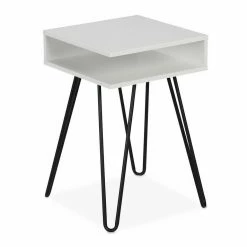 relaxdays Beistelltisch »Weißer Beistelltisch mit Stauraum« -Deutschland Möbel Verkäufe 2024 58bcd427 1521 5d74 bdb1 84b5c367298c