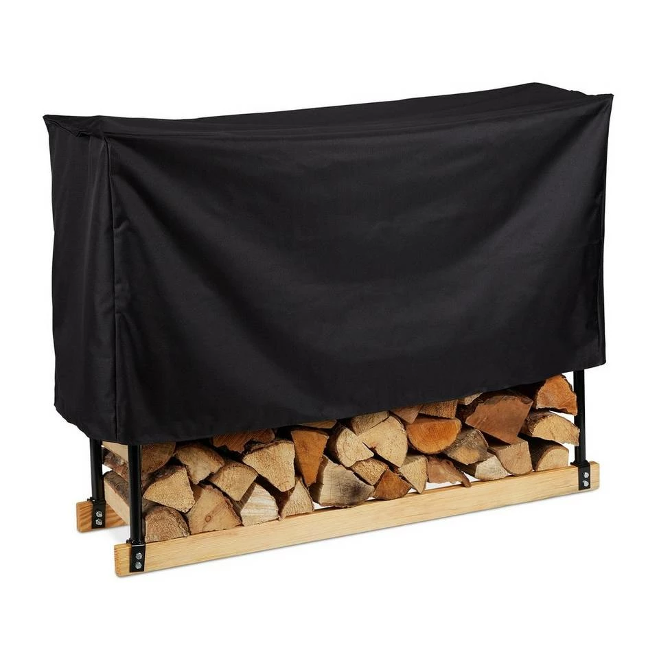 relaxdays Kaminholzregal »Kaminholzregal mit Abdeckung«, BxTxH:30x114x92 cm 1 relaxdays Kaminholzregal »Kaminholzregal mit Abdeckung«, BxTxH:30x114x92 cm