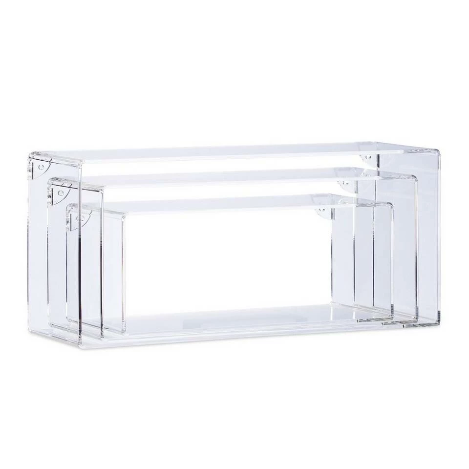 relaxdays Wandregal »Wandregal Acryl 3er Set«, rechteckig 4 relaxdays Wandregal »Wandregal Acryl 3er Set«, rechteckig – Bild 4