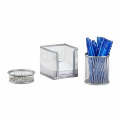 relaxdays Schreibtischaufsatz »Schreibtisch Organizer Set, 3-teilig«, Schwarz Silber -Deutschland Möbel Verkäufe 2024 5905ce4a 8f6f 50ef 99c0 8ee5edda6d32