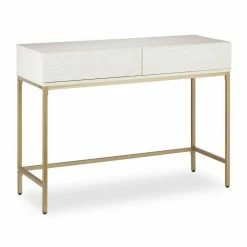 relaxdays Konsolentisch »Konsolentisch Gold Weiß« -Deutschland Möbel Verkäufe 2024 5a6018dc 475c 5f3d b9c4 4ba256975895