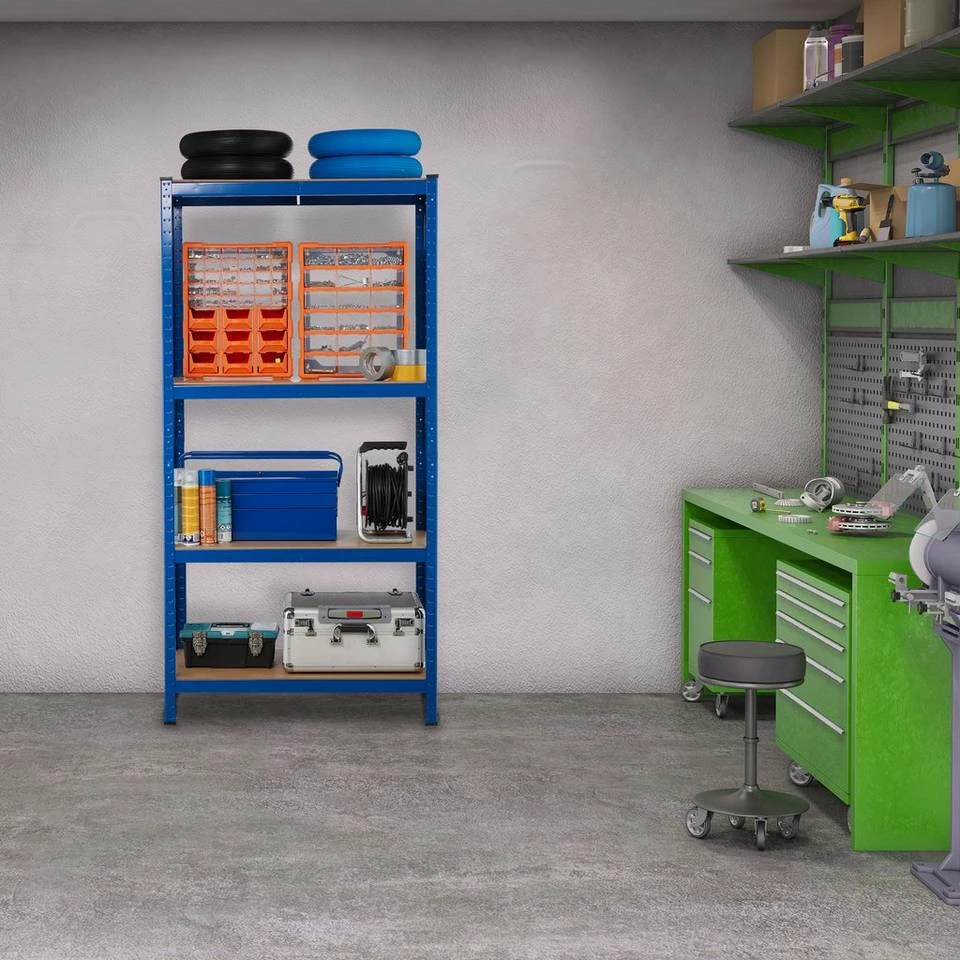 relaxdays Schwerlastregal »Schwerlastregal 1060 kg blau« 2 relaxdays Schwerlastregal »Schwerlastregal 1060 kg blau« – Bild 2