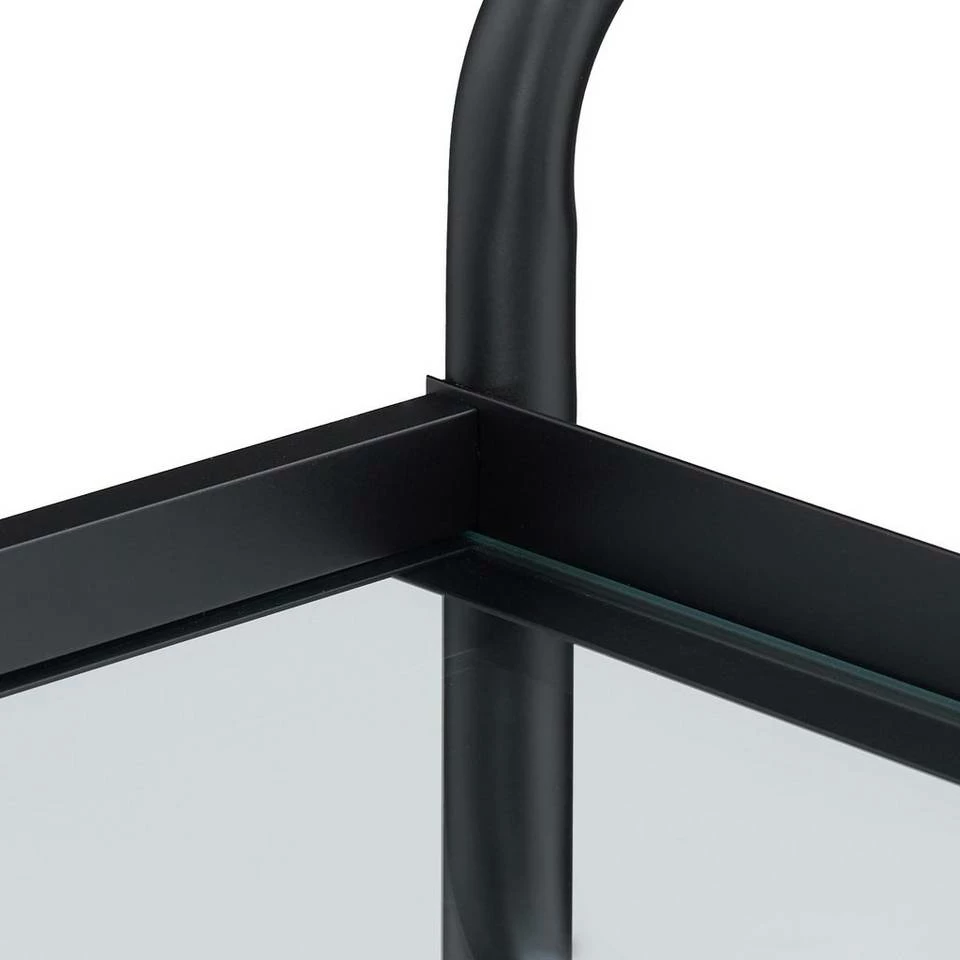 relaxdays Servierwagen »Schwarzer Servierwagen mit Glas« 7 relaxdays Servierwagen »Schwarzer Servierwagen mit Glas« – Bild 7