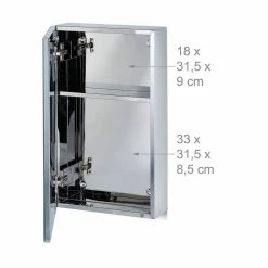 relaxdays Medizinschrank »Medizinschrank Edelstahl« -Deutschland Möbel Verkäufe 2024 5c18e9ad 9c23 522d b8df f2efb93a9493