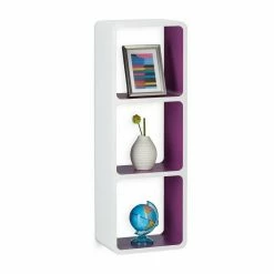 relaxdays Wandregal »Wandregal mit 3 Fächern«, Schwarz Lila Wei&szlig;, Schwarz Wei&szlig;, Wei&szlig; Hellblau -Deutschland Möbel Verkäufe 2024 5c5dc833 07e7 5bb4 bddb 26884d2a7286