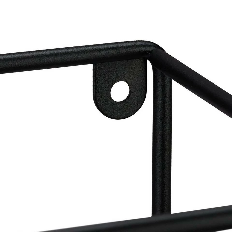 relaxdays Wandregal »Gitter Wandregal im 3er Set«, Schwarz Weiß 6 relaxdays Wandregal »Gitter Wandregal im 3er Set«, Schwarz Weiß – Bild 6