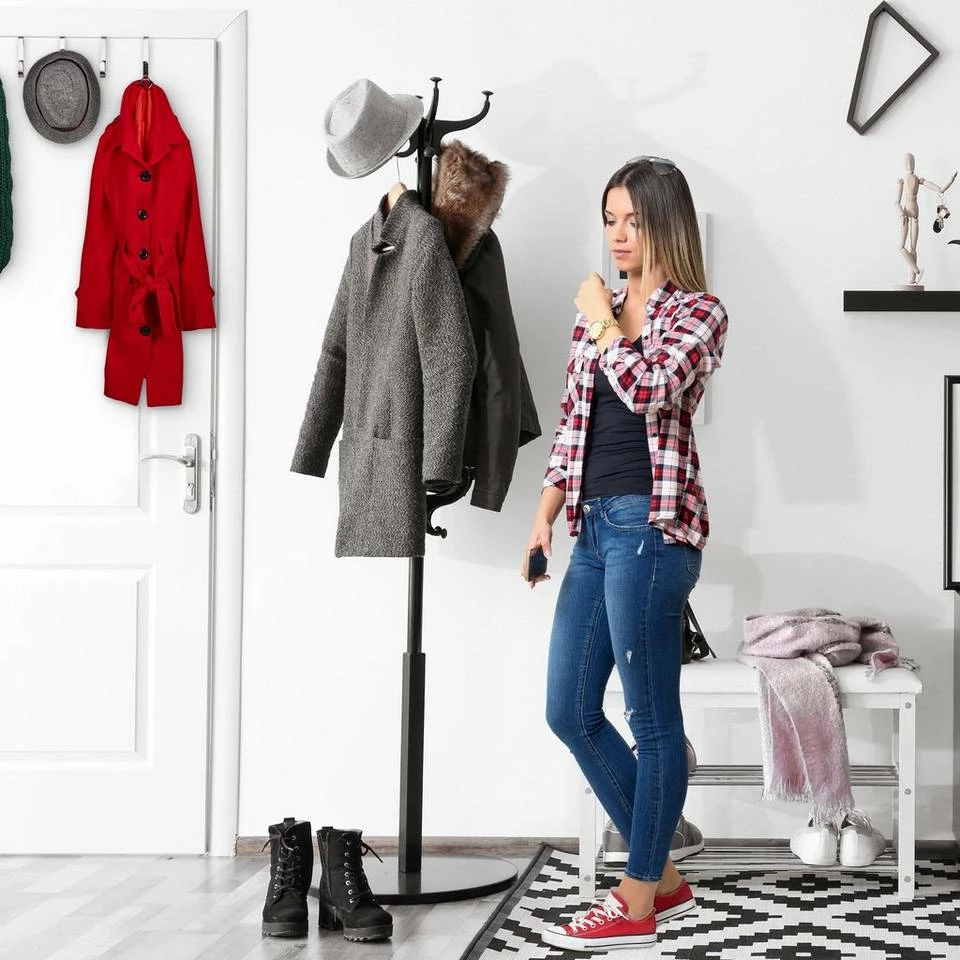 Türhaken »5 x Türhaken silber«, relaxdays 2 Türhaken »5 x Türhaken silber«, relaxdays – Bild 2