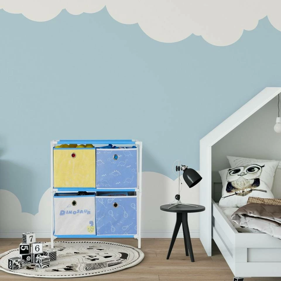 relaxdays Steckregal »Kinderregal Dino mit Boxen«, 3 3 relaxdays Steckregal »Kinderregal Dino mit Boxen«, 3 – Bild 3