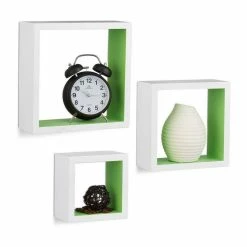 relaxdays Wandregal »Hängeregal Würfel 3er Set«, Weiß Weiß, Schwarz, Weiß Braun, Weiß Blau -Deutschland Möbel Verkäufe 2024 5ced9b0b 04de 5886 9f92 3ae11bddf639