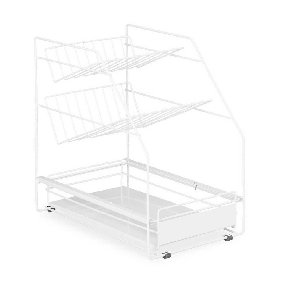 relaxdays Küchenregal »Küchenschrank Organizer Weiß« 9 relaxdays Küchenregal »Küchenschrank Organizer Weiß« – Bild 9