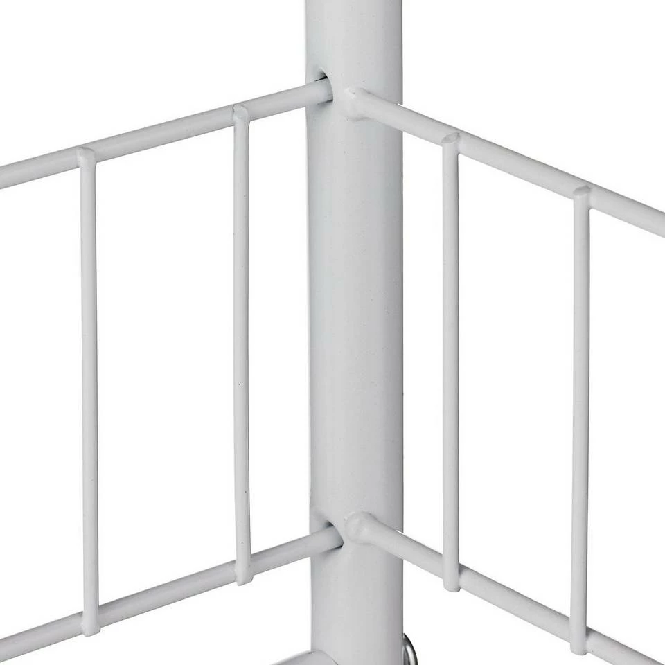 relaxdays Küchenregal »Küchenregal 5 Ebenen«, Weiß Schwarz Braun, Weiß Braun 8 relaxdays Küchenregal »Küchenregal 5 Ebenen«, Weiß Schwarz Braun, Weiß Braun – Bild 8