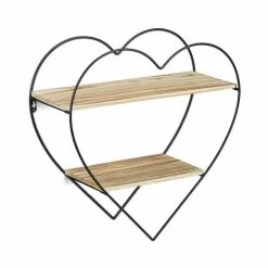 relaxdays Wandregal »Herzregal mit 2 Ablagen« -Deutschland Möbel Verkäufe 2024 5ec5ed57 a379 5833 9859 241c9792d1e8