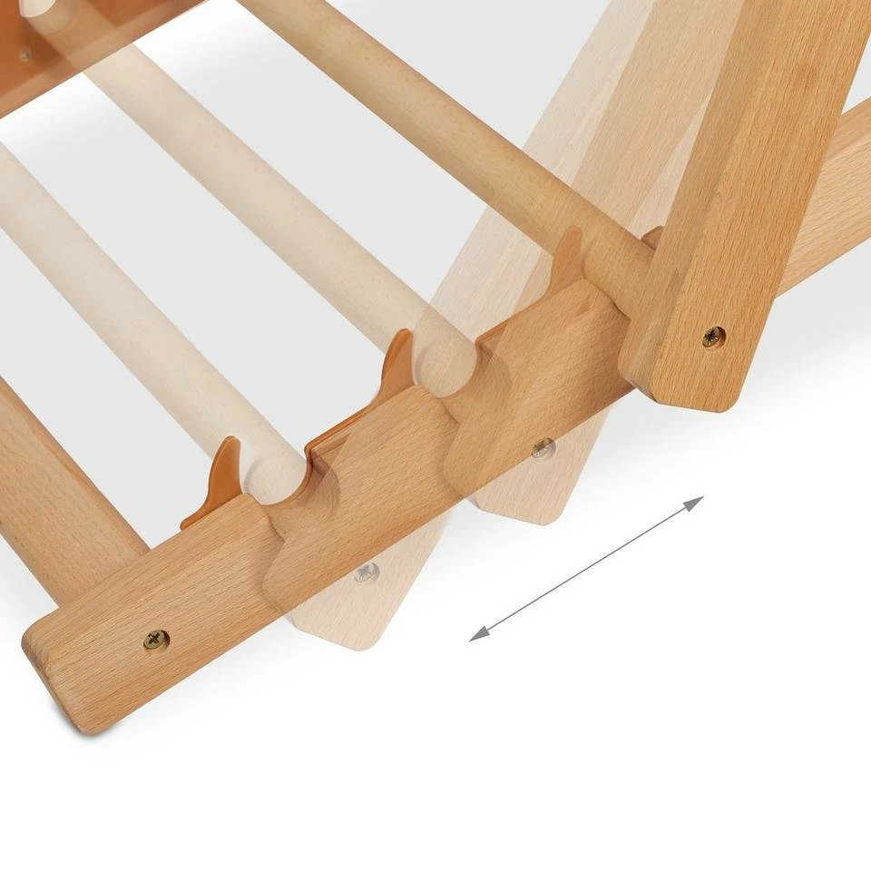 relaxdays Gartenliege »Schwarzer Liegestuhl aus Holz im 2er Set« 6 relaxdays Gartenliege »Schwarzer Liegestuhl aus Holz im 2er Set« – Bild 6