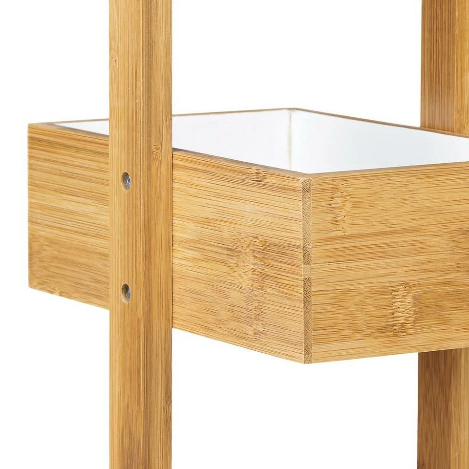 relaxdays Badregal »Bambus Badregal mit 4 Ablagen« 6 relaxdays Badregal »Bambus Badregal mit 4 Ablagen« – Bild 6