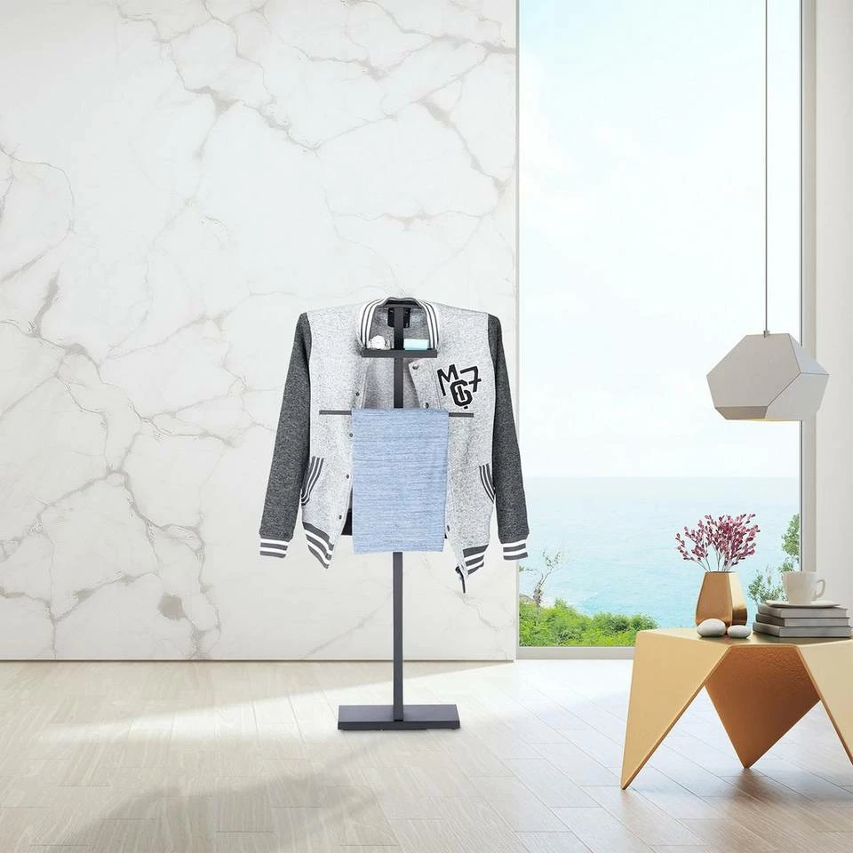 relaxdays Herrendiener »Stummer Diener schwarz« 2 relaxdays Herrendiener »Stummer Diener schwarz« – Bild 2