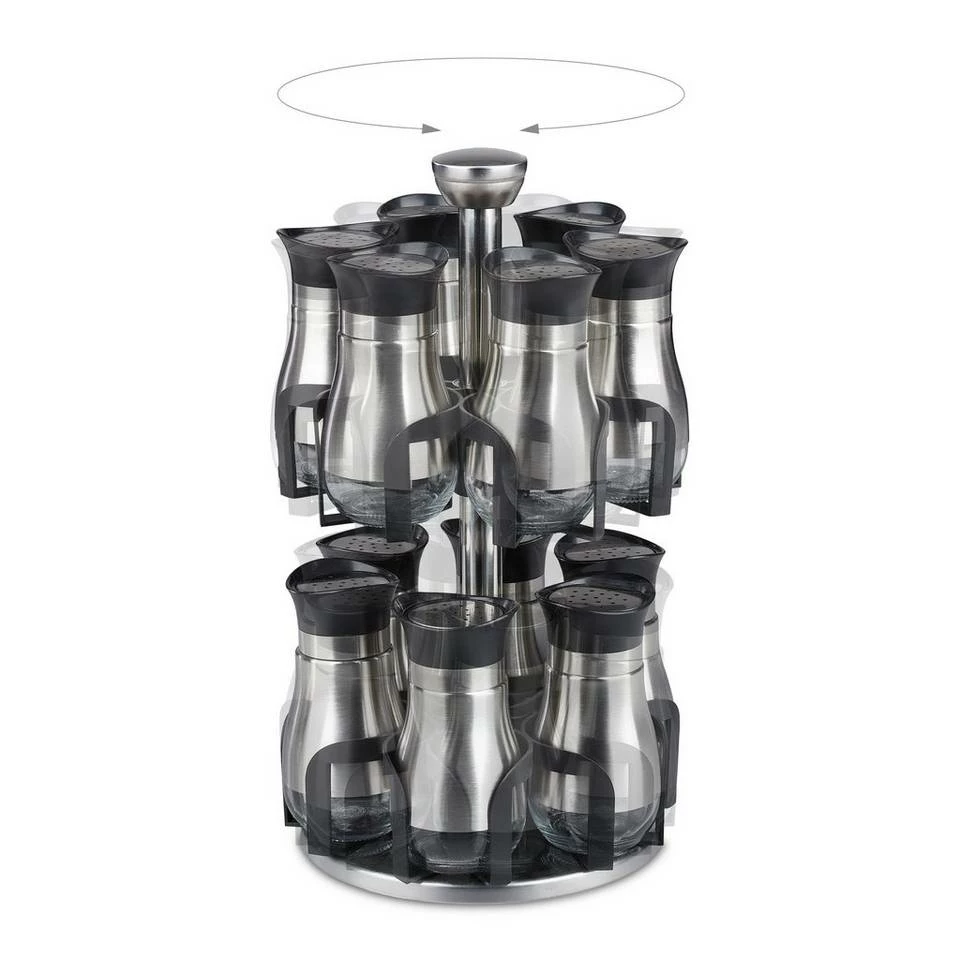 relaxdays Gewürzkarussell »Gewürzkarussell mit 12 Gläsern« 6 relaxdays Gewürzkarussell »Gewürzkarussell mit 12 Gläsern« – Bild 6