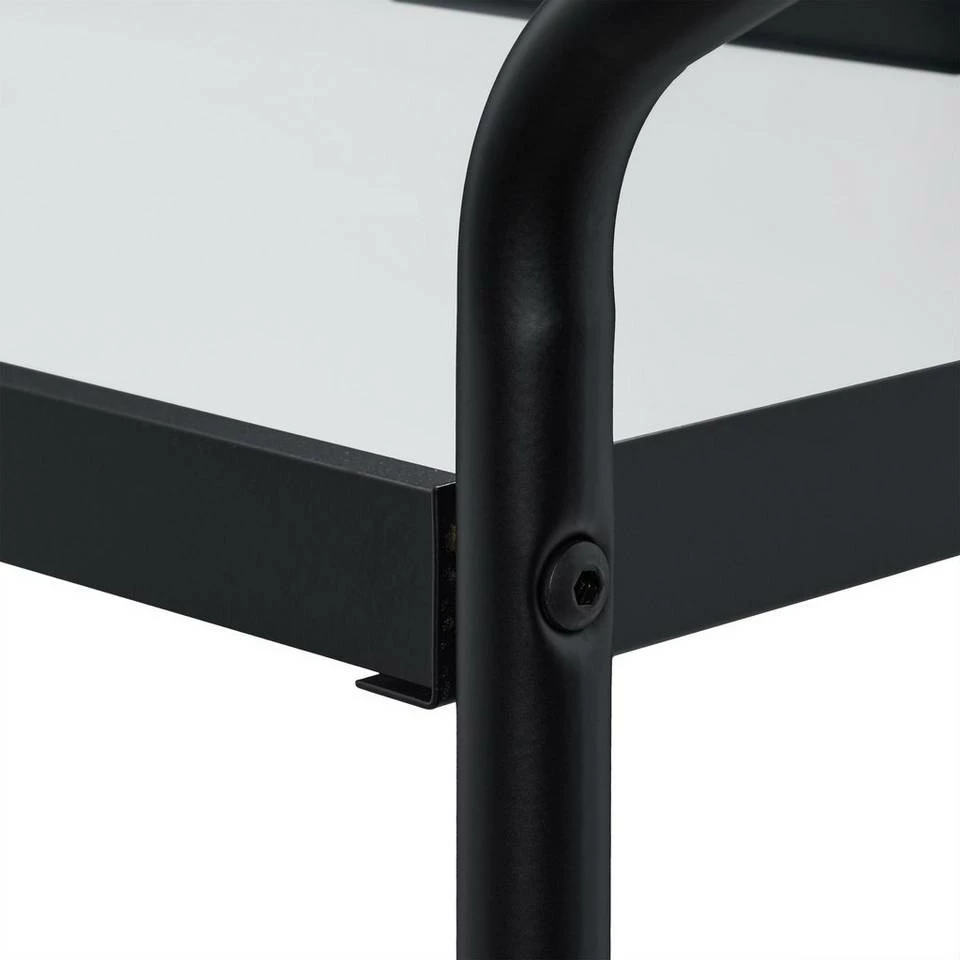 relaxdays Servierwagen »Schwarzer Servierwagen mit Glas« 8 relaxdays Servierwagen »Schwarzer Servierwagen mit Glas« – Bild 8