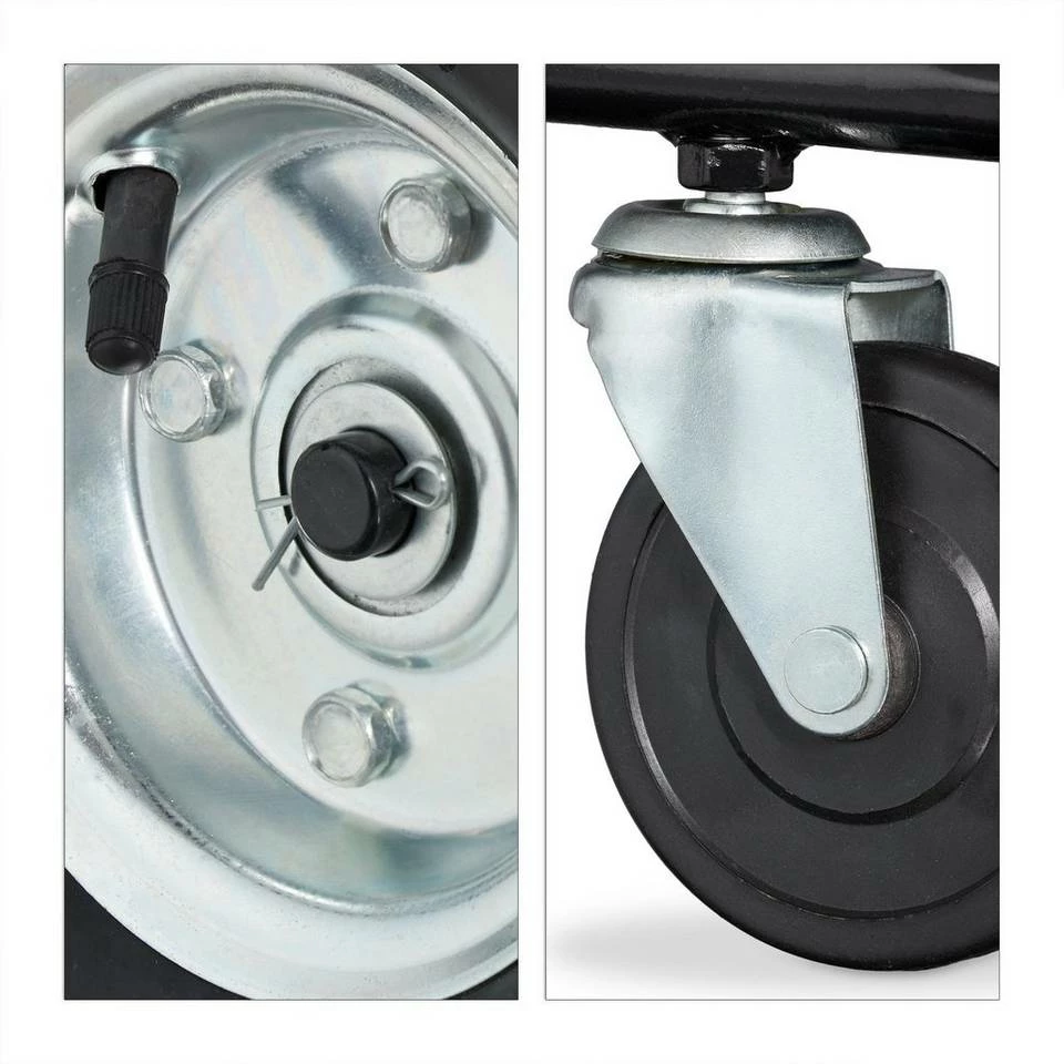 relaxdays Kaminholzregal »Kaminholzwagen 2in1«, BxTxH:74x51.5x109 cm 7 relaxdays Kaminholzregal »Kaminholzwagen 2in1«, BxTxH:74x51.5x109 cm – Bild 7