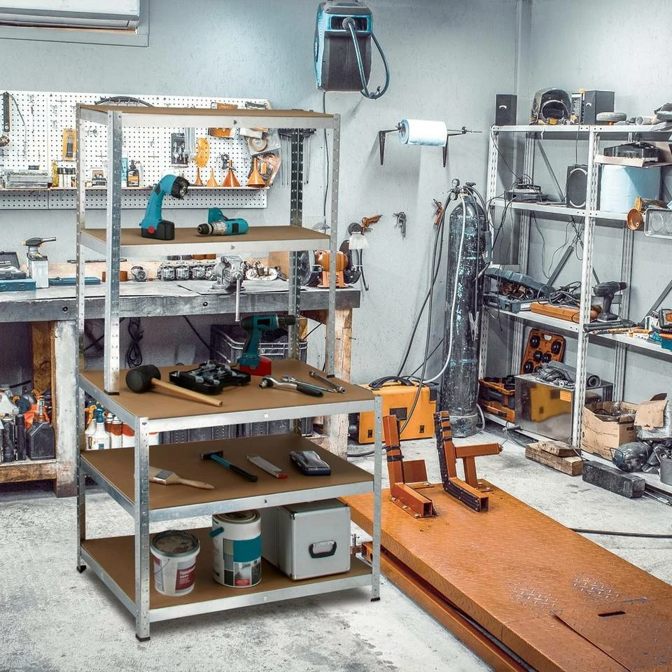 relaxdays Schwerlastregal »Schwerlastregal mit Werkbank« 2 relaxdays Schwerlastregal »Schwerlastregal mit Werkbank« – Bild 2