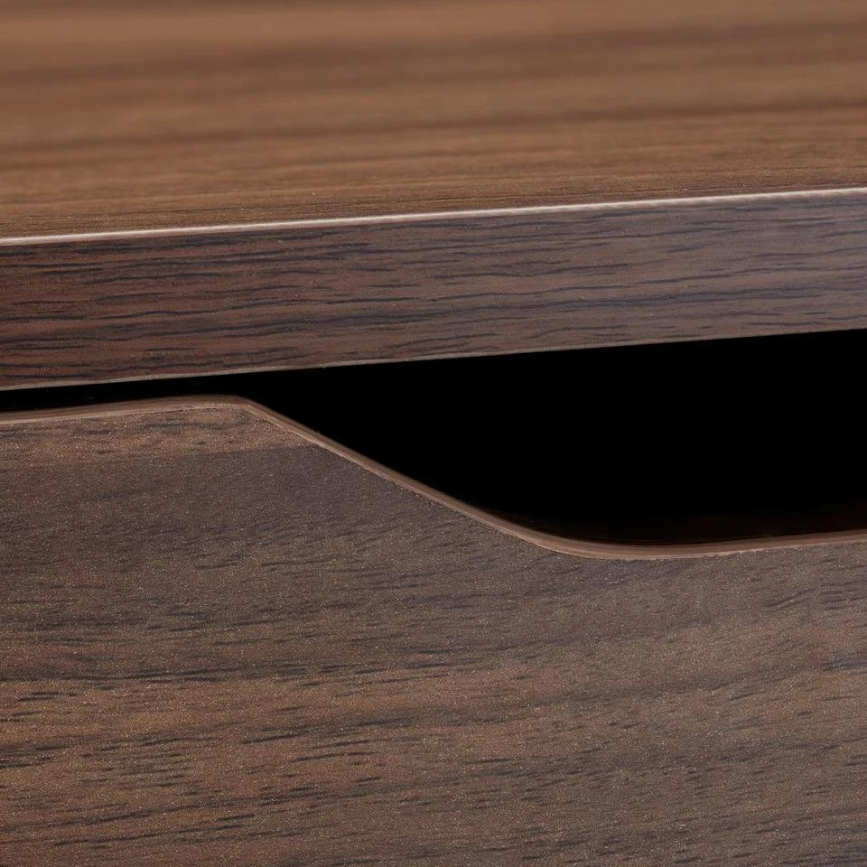 relaxdays Schreibtisch »Schreibtisch mit Schubladen«, Holz / Schwarz Braun Schwarz, Weiß 8 relaxdays Schreibtisch »Schreibtisch mit Schubladen«, Holz / Schwarz Braun Schwarz, Weiß – Bild 8