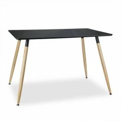 relaxdays Esstisch »Esstisch ARVID 120 x 80«, Schwarz Schwarz Hellbraun, Wei&szlig; Hellbraun -Deutschland Möbel Verkäufe 2024 6226690d 9349 5610 8548 4a6a7cbe688a