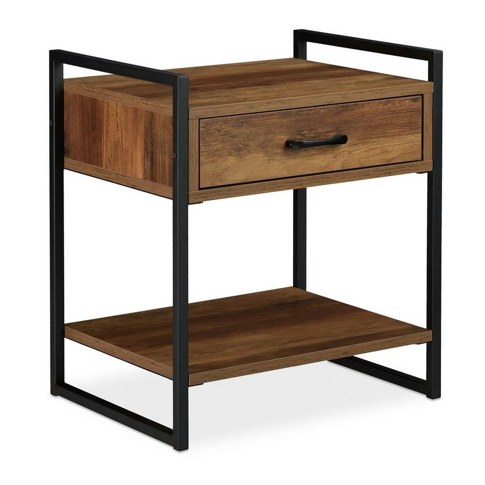 relaxdays Nachttisch »Nachttisch Industrial« 8 relaxdays Nachttisch »Nachttisch Industrial« – Bild 8