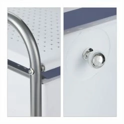 relaxdays Rollwagen »Badrollwagen mit 4 Schubladen«, Silber Schwarz, Weiß Silber, Weiß -Deutschland Möbel Verkäufe 2024 62a0d4ca fb00 5dc5 8ad0 168645a85e49