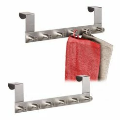 Türgarderobe »2 x Türgarderobe für stumpfe Türen«, relaxdays