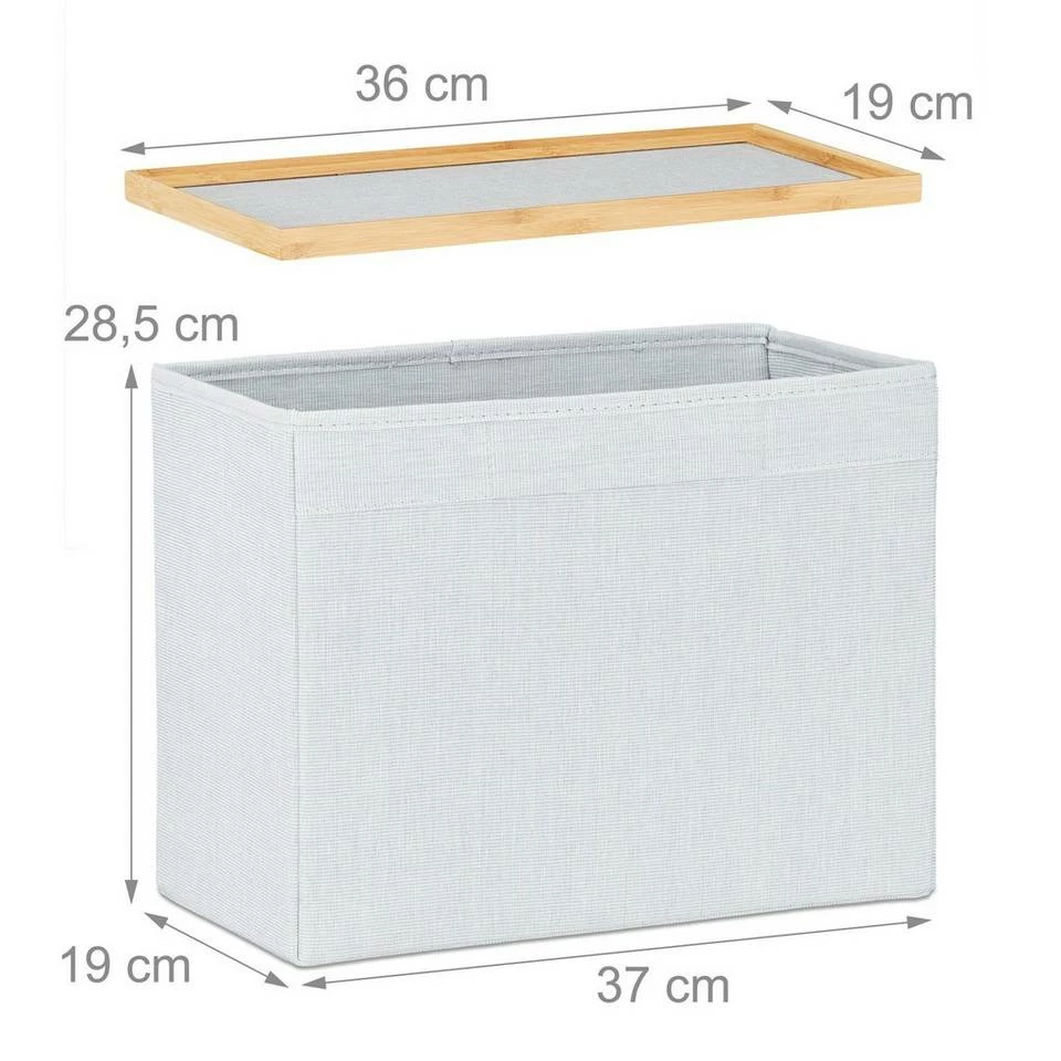 relaxdays Stauraumhocker »Bambus Hocker mit Aufbewahrung« 4 relaxdays Stauraumhocker »Bambus Hocker mit Aufbewahrung« – Bild 4