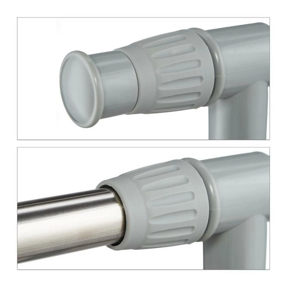 relaxdays Kleiderständer »Kleiderständer ausziehbar auf Rollen« 7 relaxdays Kleiderständer »Kleiderständer ausziehbar auf Rollen« – Bild 7