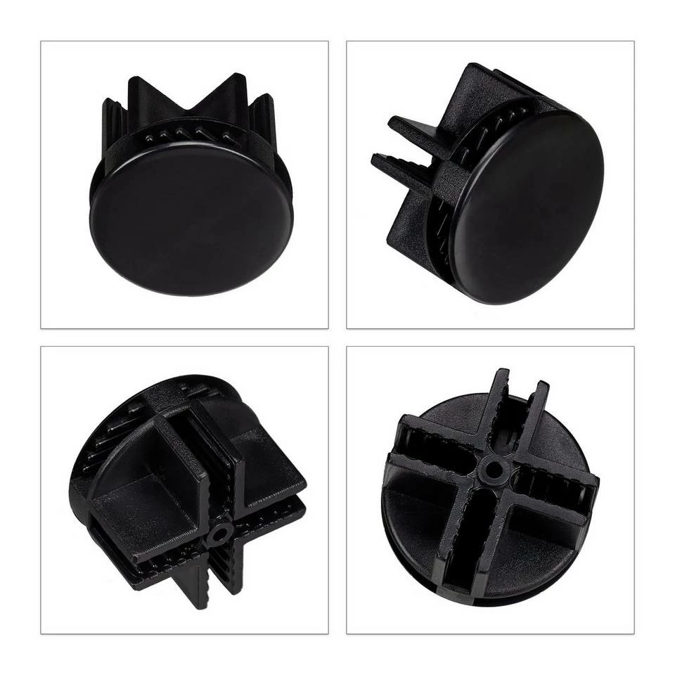 relaxdays Steckregal »Verbindungsstücke für Steckregalsysteme«, Schwarz Weiß 7 relaxdays Steckregal »Verbindungsstücke für Steckregalsysteme«, Schwarz Weiß – Bild 7