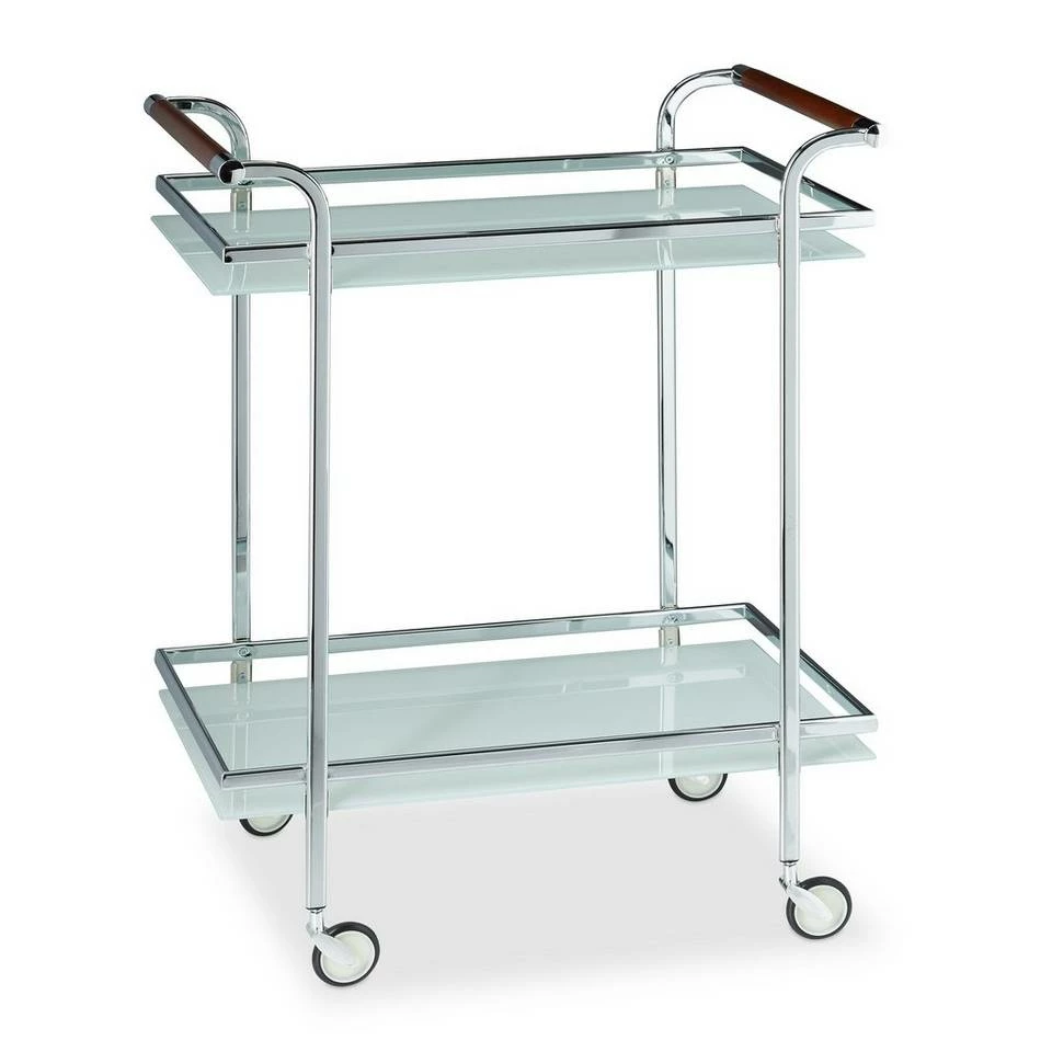 relaxdays Servierwagen »Servierwagen Milchglas« 8 relaxdays Servierwagen »Servierwagen Milchglas« – Bild 8