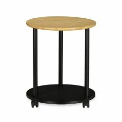 relaxdays Beistelltisch »Beistelltisch rund mit Rollen«, M -Deutschland Möbel Verkäufe 2024 6512d79a 47f9 55c1 8239 a43080e92c61
