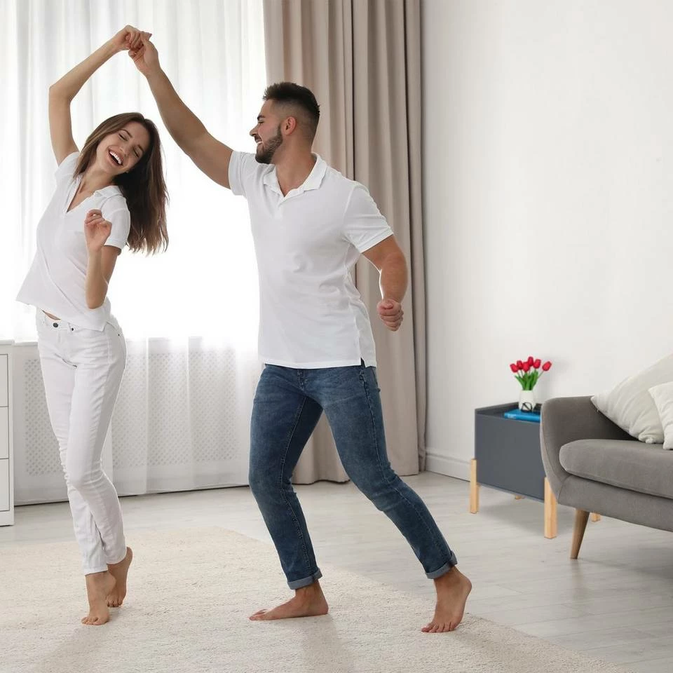 relaxdays Nachttisch »Dunkelgrauer Nachttisch mit Holzbeinen« 3 relaxdays Nachttisch »Dunkelgrauer Nachttisch mit Holzbeinen« – Bild 3