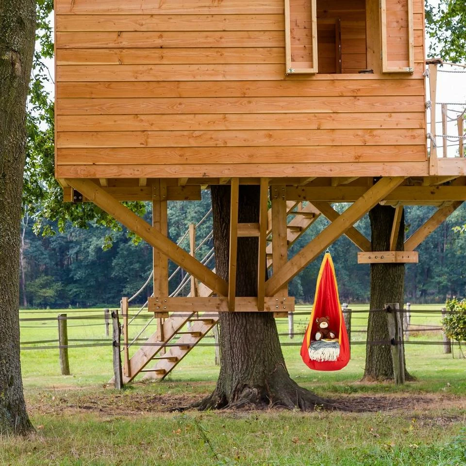 relaxdays Hängehöhle »Hängehöhle Kinder«, Orange / Rot Rot Orange, Grün Blau 2 relaxdays Hängehöhle »Hängehöhle Kinder«, Orange / Rot Rot Orange, Grün Blau – Bild 2