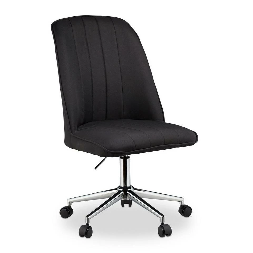 relaxdays Drehstuhl »Bürostuhl schwarz« 1 relaxdays Drehstuhl »Bürostuhl schwarz«