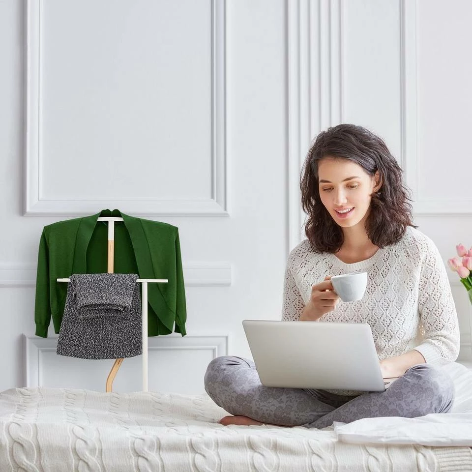 relaxdays Herrendiener »Herrendiener weiß« 5 relaxdays Herrendiener »Herrendiener weiß« – Bild 5