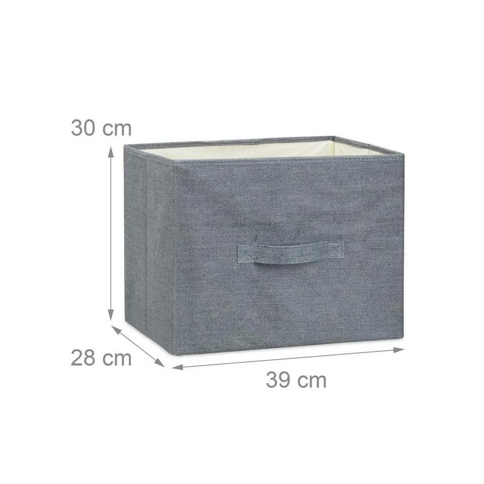 relaxdays Standregal »Regalsystem verschiedene Varianten grau«, G 5 relaxdays Standregal »Regalsystem verschiedene Varianten grau«, G – Bild 5