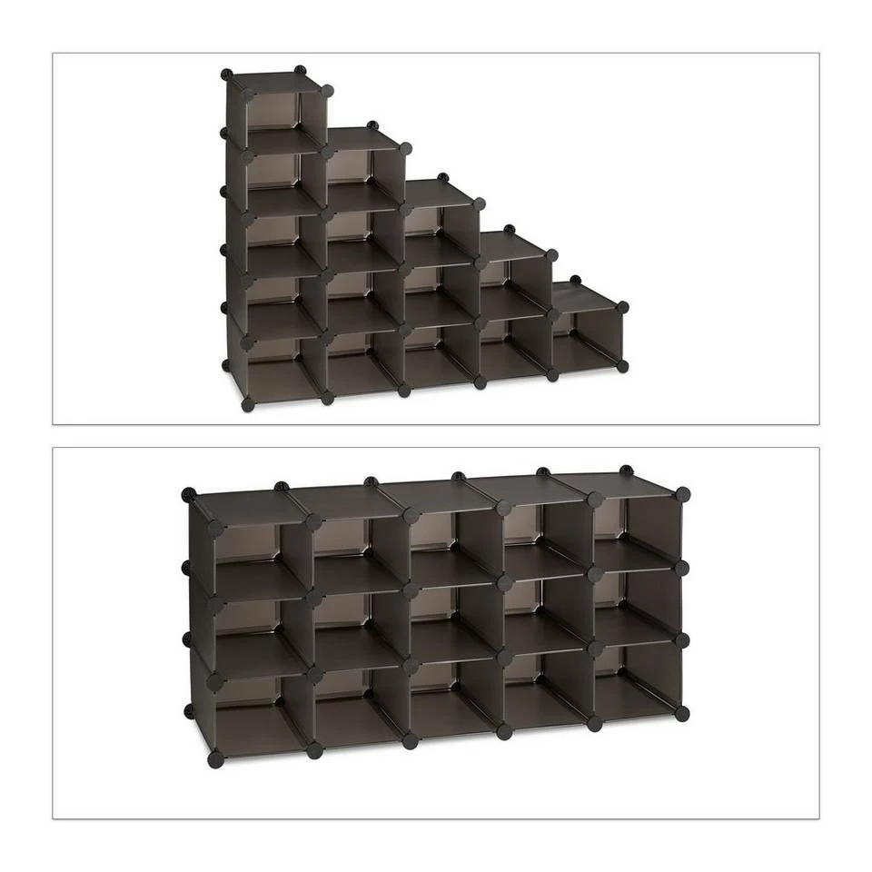 relaxdays Regal »Steckregal 15 Fächer« 6 relaxdays Regal »Steckregal 15 Fächer« – Bild 6