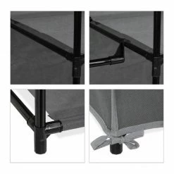 relaxdays Stoffschrank »Stoffschrank mit Schubladen« Anthrazit -Deutschland Möbel Verkäufe 2024 6cb24c28 dca7 59f1 ac99 f3462546ef28