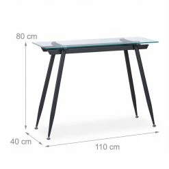 relaxdays Konsolentisch »Konsolentisch Glas & Metall« -Deutschland Möbel Verkäufe 2024 6e24ac81 1cd8 55e0 b7b7 c3fe3e83f367