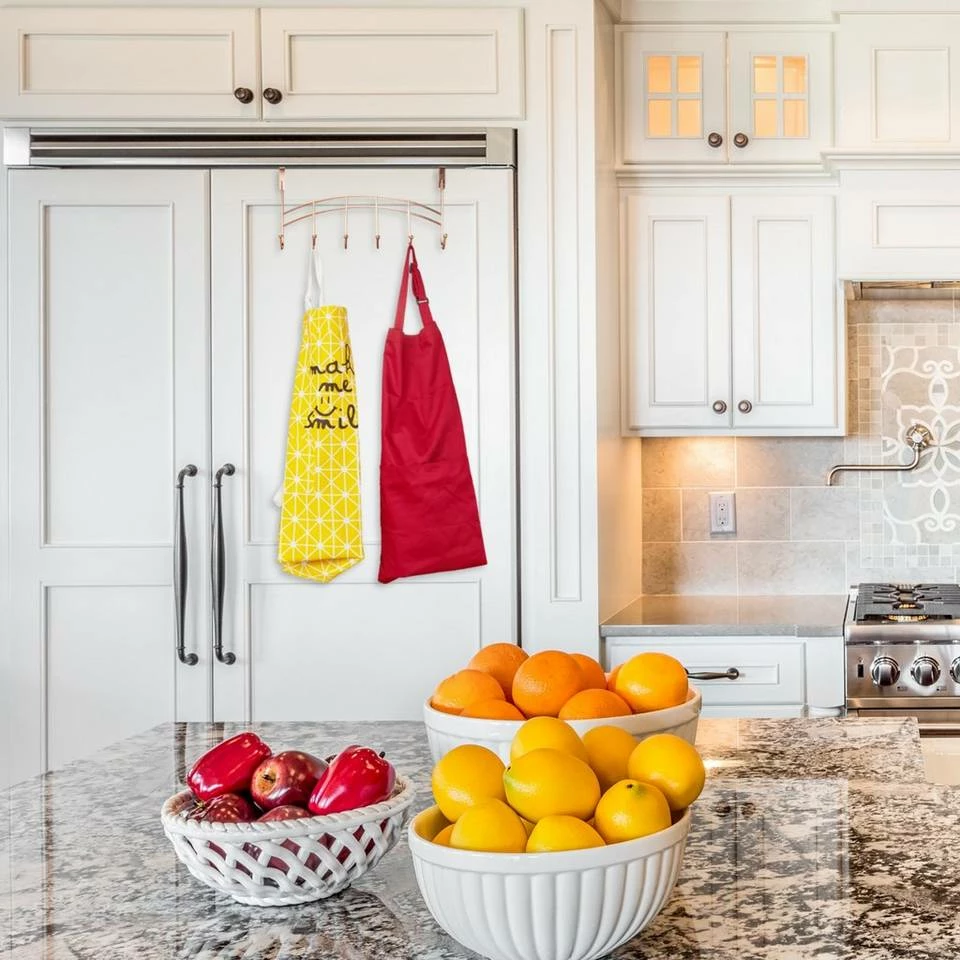 Türgarderobe »2 x Türgarderobe zum Einhängen gold«, relaxdays 5 Türgarderobe »2 x Türgarderobe zum Einhängen gold«, relaxdays – Bild 5